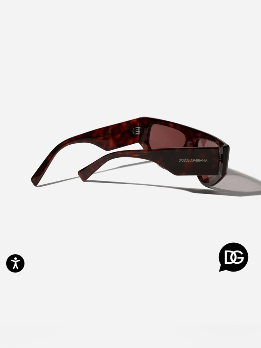 Dolce & Gabbana Unisex  Tortoiseshell Sunglasses Newer style - Picture 5 of 10